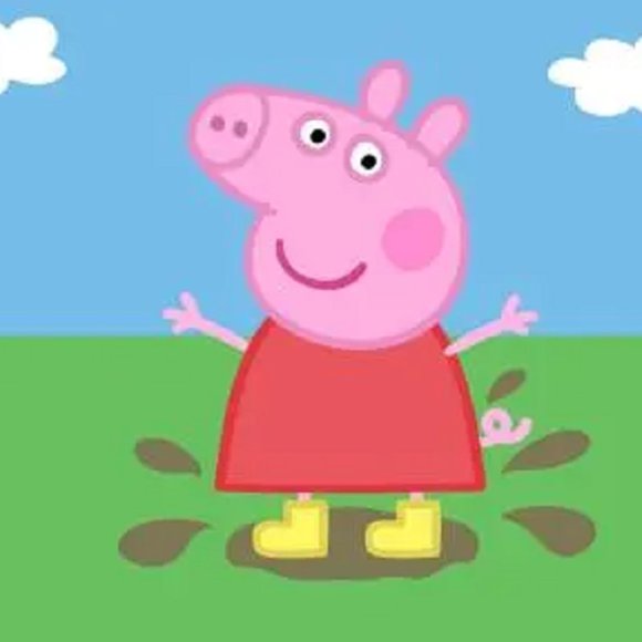 Peppa Pig Handmade Paper Muddy Puddles birthday party decor pretend play Kids !* - Picture 5 of 5